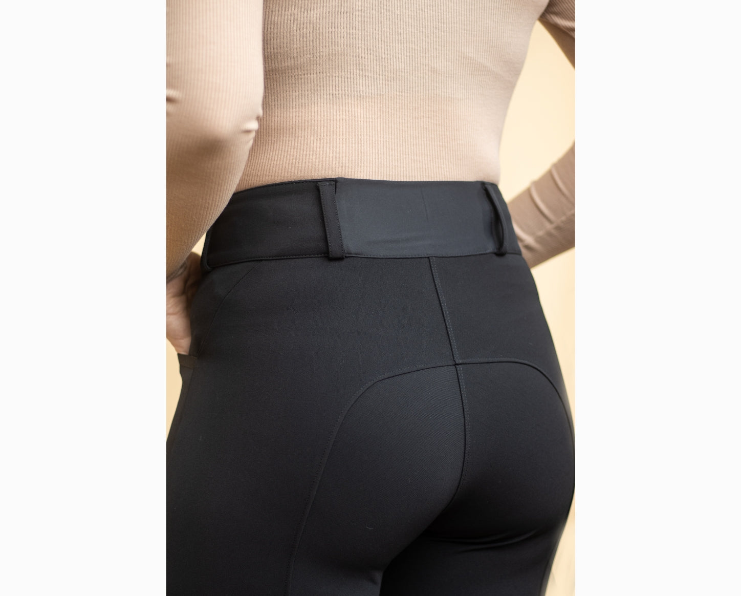 Pantalon équitation femme 560 JUMP basanes silicone bordeaux - Maroc, achat en ligne